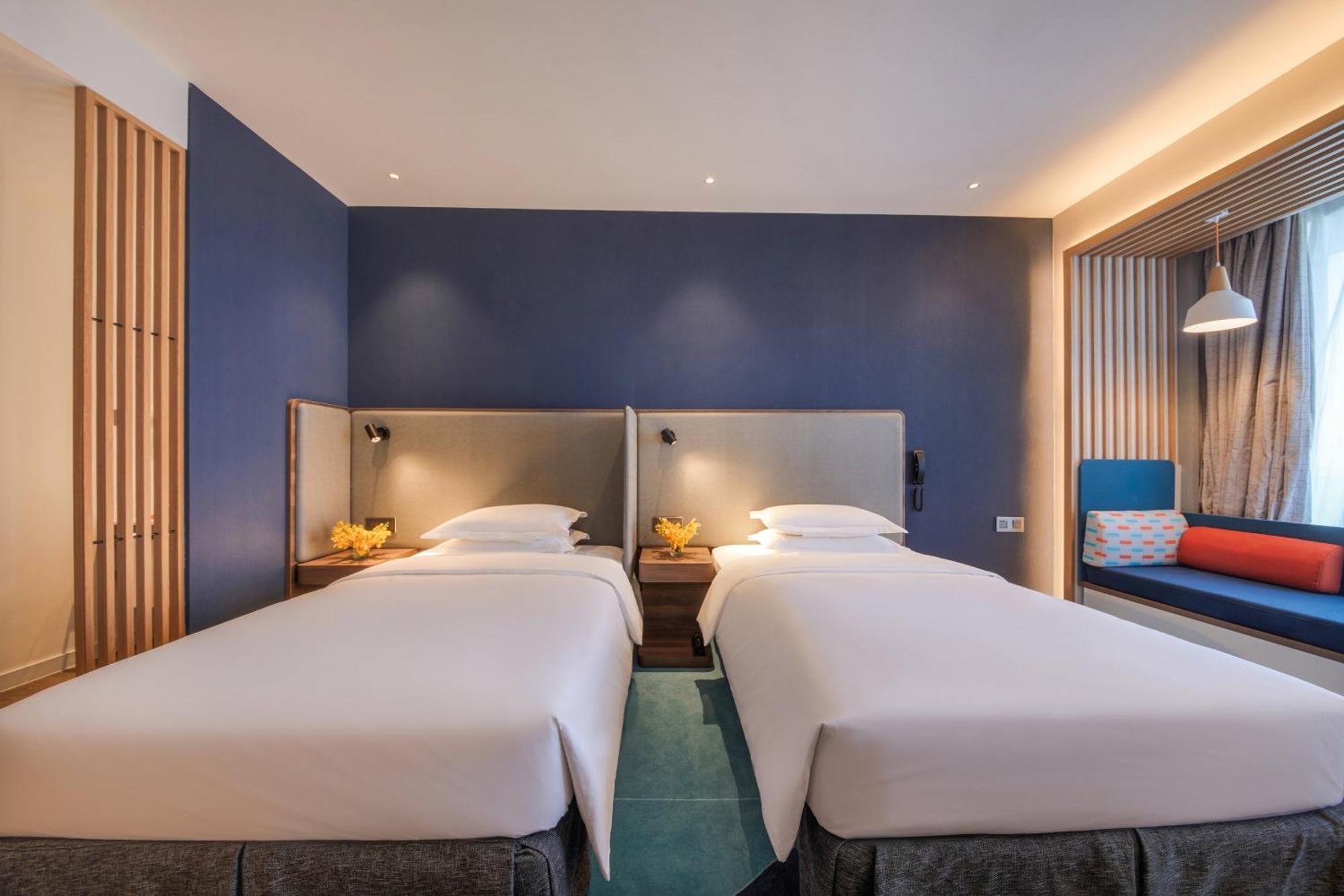Superior Tweepersoonskamer met 2 Aparte Bedden en Uitzicht op Zee